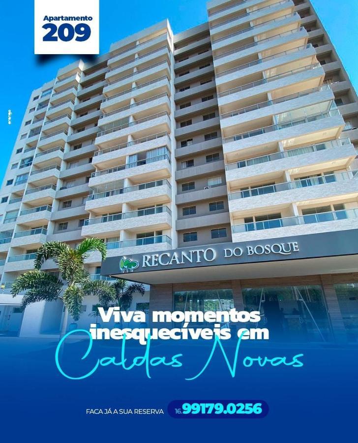Caldas Novas - Recanto Do Bosque Flat Service Ap209 Extérieur photo